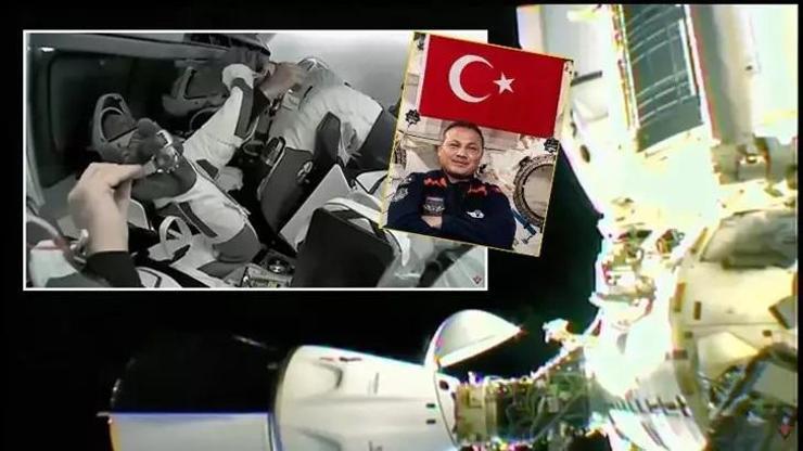 Türkiyenin ilk astronotu Gezeravcı Dünyaya döndü