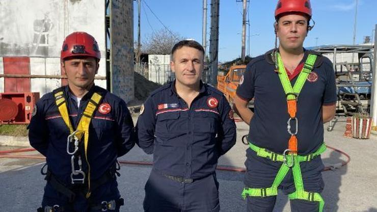 Samsun İtfaiyesi ‘arama kurtarma ve dağcılık’ eğitimi yaptı Samsun İtfaiyesi ‘arama kurtarma ve dağcılık’ eğitimi yaptı