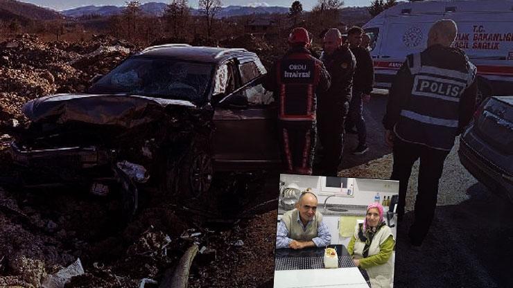 Yaşlı çift kazada hayatını kaybetti Kahreden detay