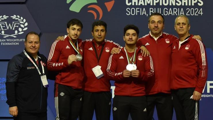 Avrupa Halter Şampiyonası’nda Muhammed Furkan Özbek ve Yusuf Fehmi Gençten 3 madalya