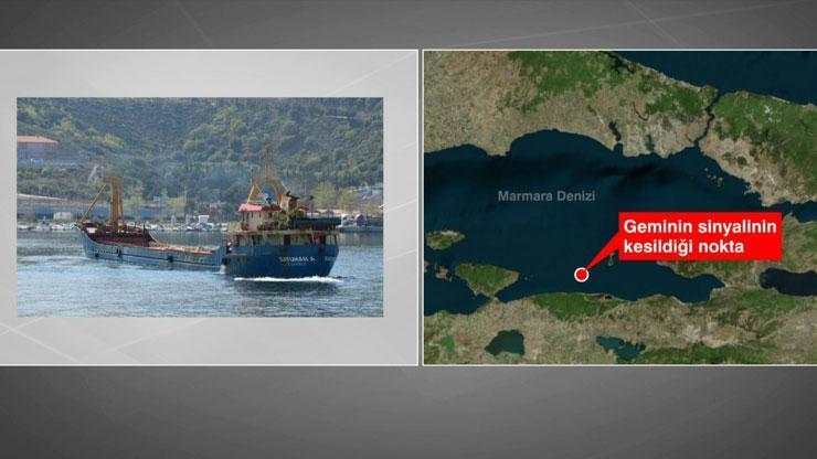 Marmaranın dalgalarına dayanamadı 6 denizci kayboldu