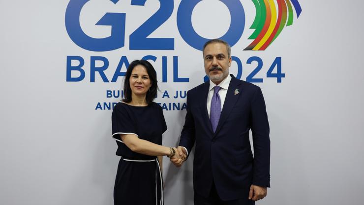 Bakan Fidan’ın Brezilyada G20 temasları