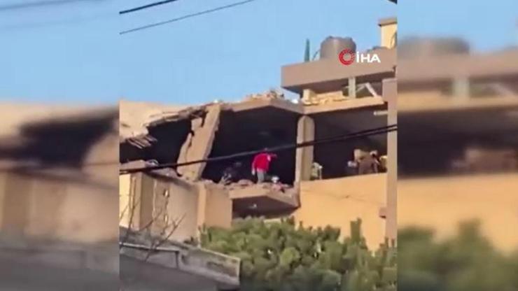 İsrail, Lübnan’da bir apartmanı vurdu: 1 ölü