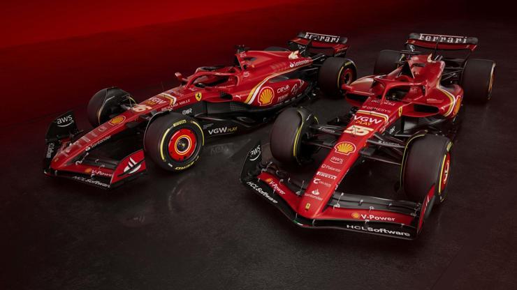 Ferrari Yeni F1 aracını tanıttı