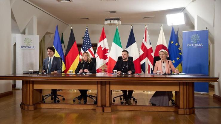 G7 liderlerinden Ukrayna’ya destek açıklaması