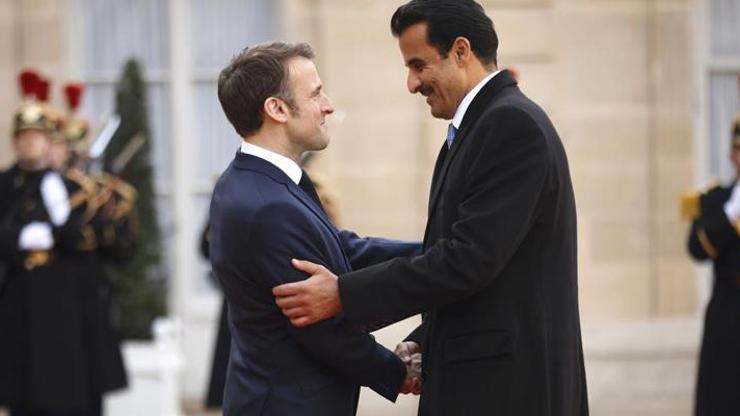 Katar Emiri Al Thaniden  Fransaya ilk resmi ziyareti