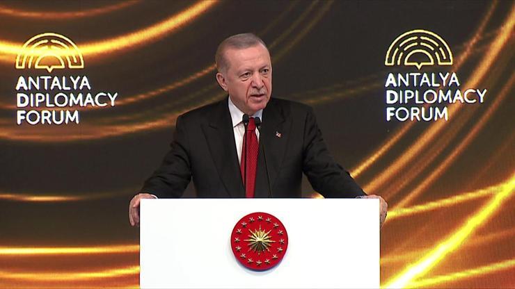 SON DAKİKA: 3. Antalya Diplomasi Forumu... Erdoğan: Gazzede yaşananlar soykırımdır