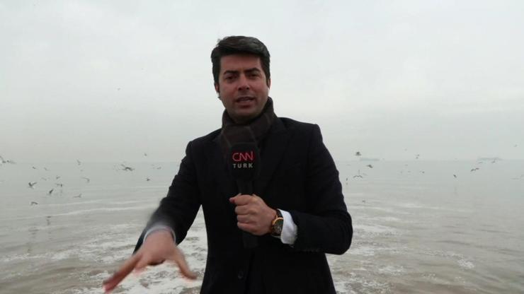 Marmarada korkutan görüntüler CNN TÜRK kamerası görüntüledi