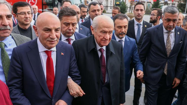 Bahçeli'den Turgut Altınok'a destek Bahçeli'den Turgut Altınok'a destek