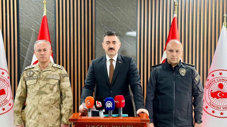 Tunceli Valisi Tekbıyıkoğlu: İlimizde terörist unsur kalmamıştır