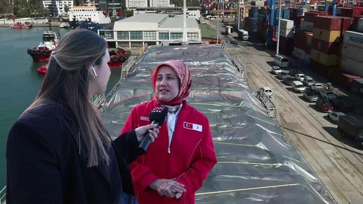 CNN TÜRK Gazze yardım gemisinde: Şu ana kadar yapılan en büyük yardım