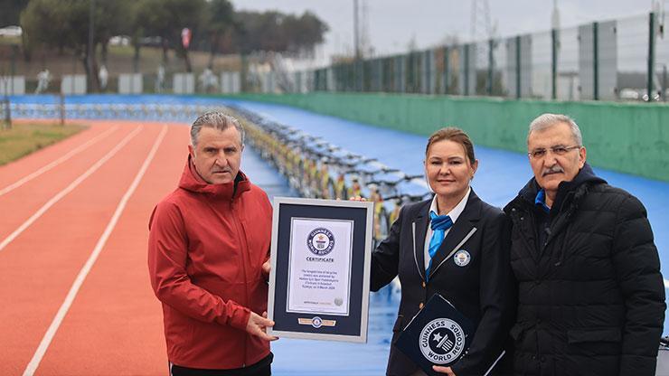 Bisiklette dünya rekoru kırdık Guinness Rekorlar Kitabına girdik