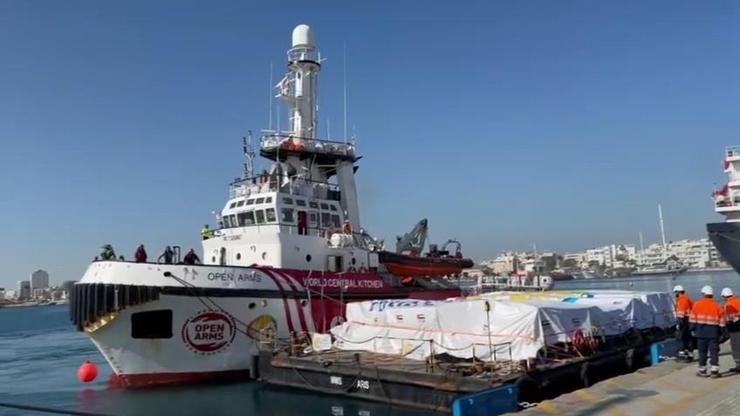 Gazze’ye açılan deniz koridoru: İlk gemi Güney Kıbrıstan yola çıktı