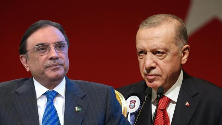 Cumhurbaşkanı Erdoğan, Pakistanın yeni Cumhurbaşkanı Zerdari ile görüştü