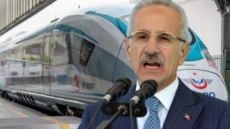 Bakan Uraloğlu müjdeyi verdi: Saatte 225 km hıza ulaşacak Milli elektrikli hızlı tren geliyor
