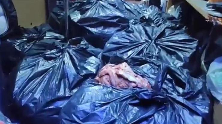Gıda teröristlerine baskın 700 kilogram at ve eşek eti yakalandı