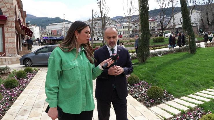 Bursada seçim atmosferi nasıl Bursa Belediye Başkanı Alinur Aktaş CNN TÜRKte