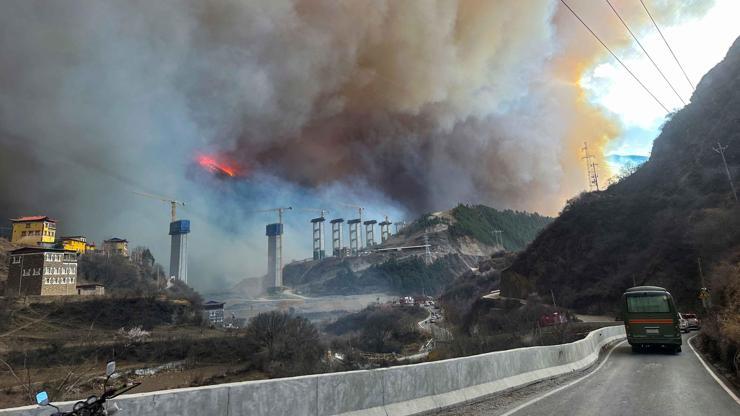 Çin’de orman yangını: 3 bin 400 kişi tahliye edildi