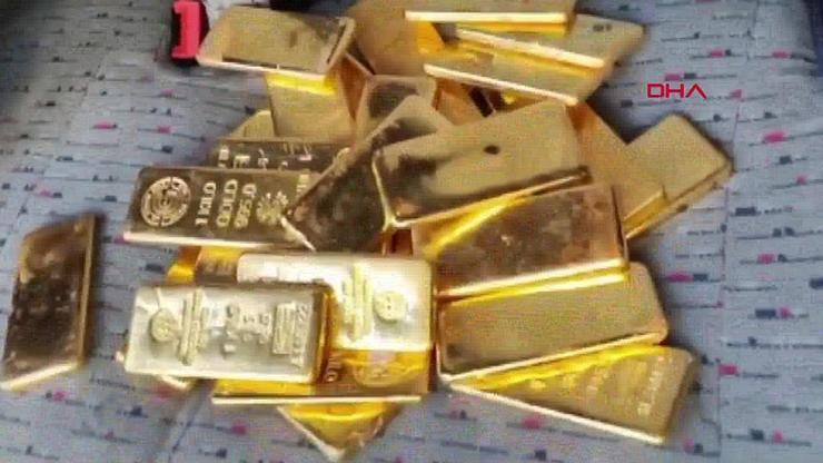 Vanda kaçakçılık operasyonu: 88 kilogram yabancı menşeli külçe altın ele geçirildi