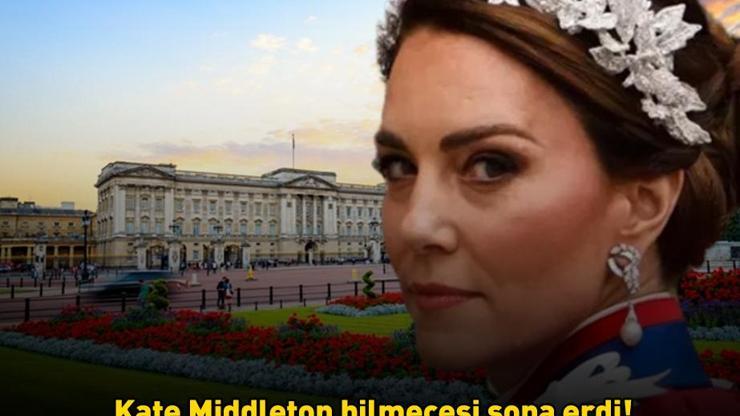 İngilterede Kate Middleton bilmecesi sona erdi Galler Prensesi bakın nerede görüntülendi