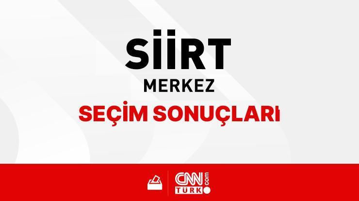 Siirt Merkez Seçim Sonuçları 2024 - Siirt Merkez Kim Kazandı