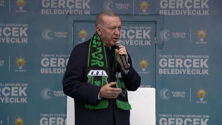 Erdoğandan CHPye: Kaynağı  belirsiz paralar dışında icraatleri yok