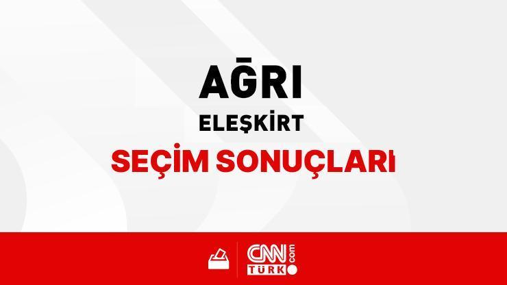 Ağrı Eleşkirt Seçim Sonuçları 2024 - Ağrı Eleşkirt Kim Kazandı