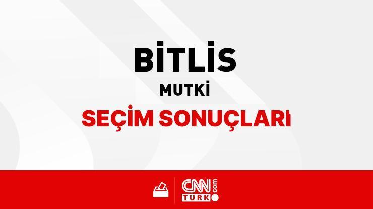Bitlis Mutki Seçim Sonuçları 2024 - Bitlis Mutki Kim Kazandı
