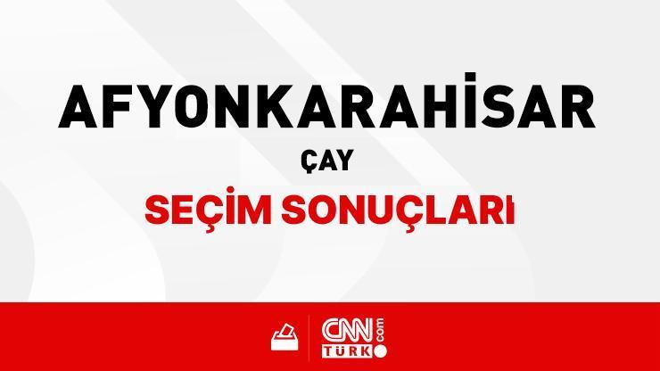 Afyonkarahisar Çay Seçim Sonuçları 2024 - Afyonkarahisar Çay Kim Kazandı