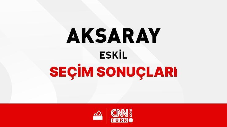 Aksaray Eskil Seçim Sonuçları 2024 - Aksaray Eskil Kim Kazandı