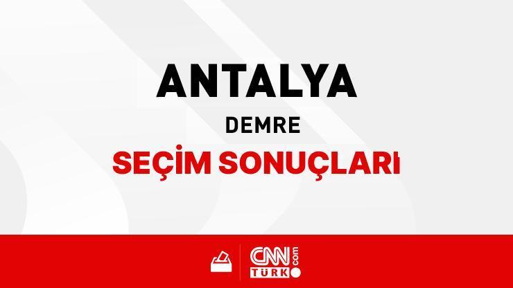 Antalya Demre Seçim Sonuçları 2024 - Antalya Demre Kim Kazandı