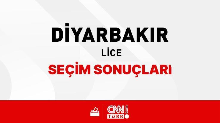 Diyarbakır Lice Seçim Sonuçları 2024 - Diyarbakır Lice Kim Kazandı