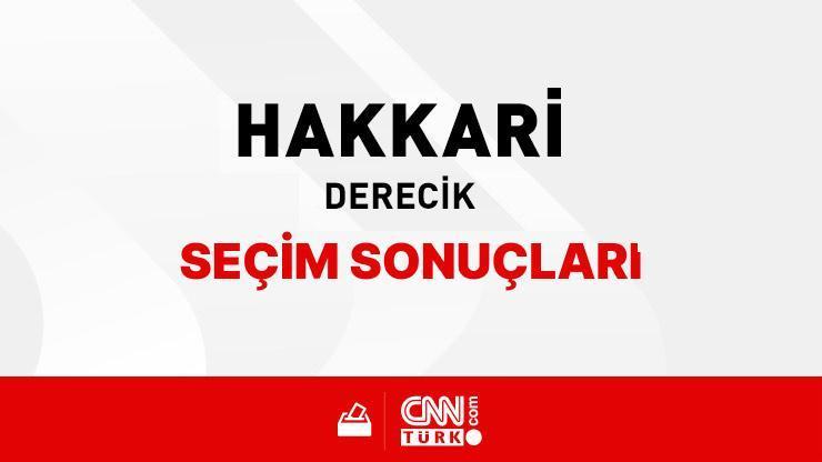 Hakkari Derecik Seçim Sonuçları 2024 - Hakkari Derecik Kim Kazandı