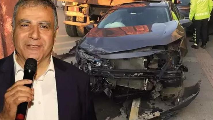 CHP Hatay Milletvekili Mehmet Güzelmansur, trafik kazasıı yaptı