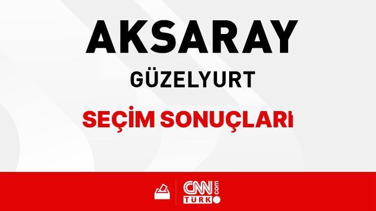 Aksaray Güzelyurt Seçim Sonuçları 2024 - Aksaray Güzelyurt Kim Kazandı