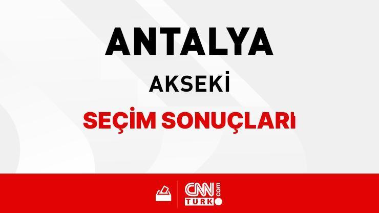 Antalya Akseki Seçim Sonuçları 2024 - Antalya Akseki Kim Kazandı