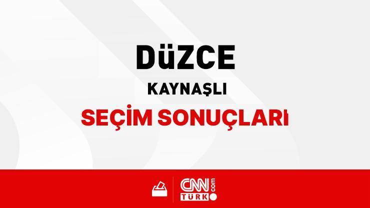 Düzce Kaynaşlı Seçim Sonuçları 2024 - Düzce Kaynaşlı Kim Kazandı