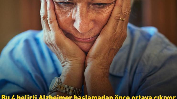 Hafıza problemi yaşıyorsanız dikkat Bu 4 belirti Alzheimer başlamadan önce ortaya çıkıyor