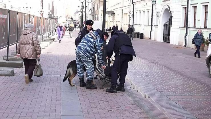 Moskovada şüpheli çanta paniği