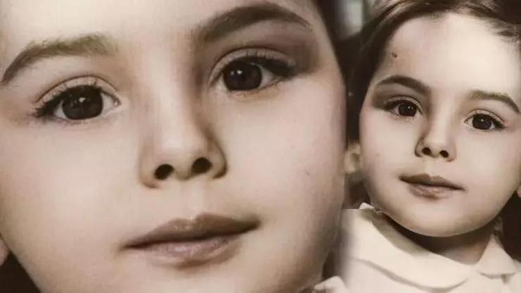 Ünlü şarkıcının çocukluk fotoğrafını görenler şaştı kaldı: Hiç değişmemişsin