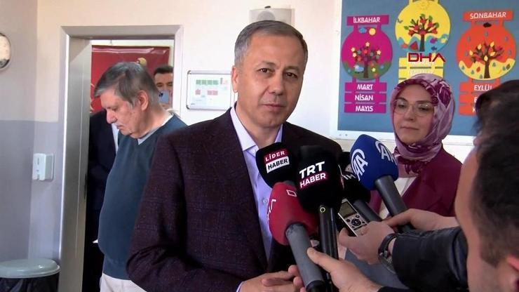 İçişleri Bakanı Ali Yerlikaya Ankarada oyunu kullandı