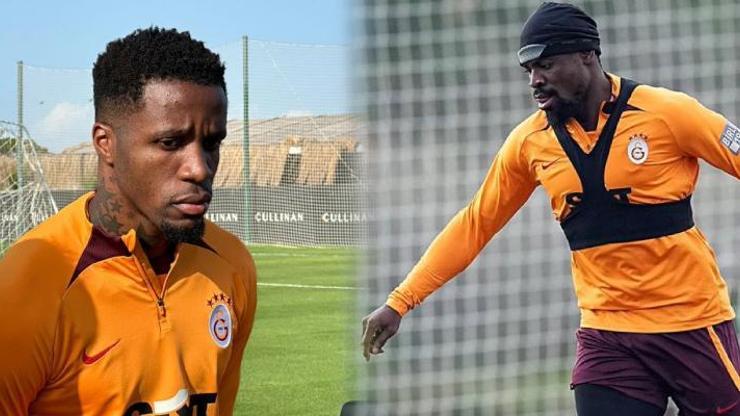 Galatasarayda Zaha ve Aurier için İstanbula geldiler Sürpriz görüşme...