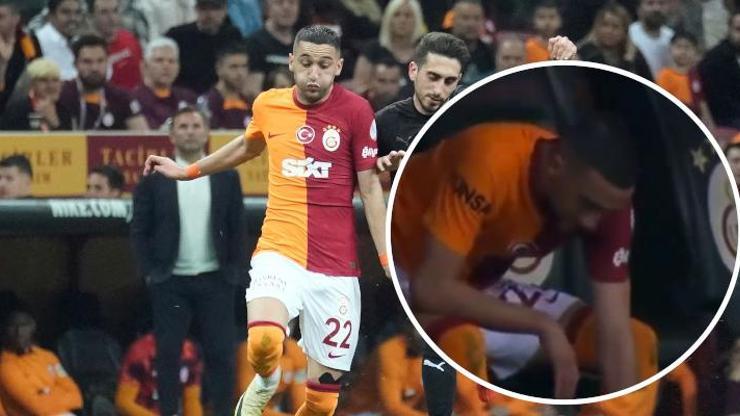 Galatasarayda Ziyech krizi Kramponlarını fırlattı...