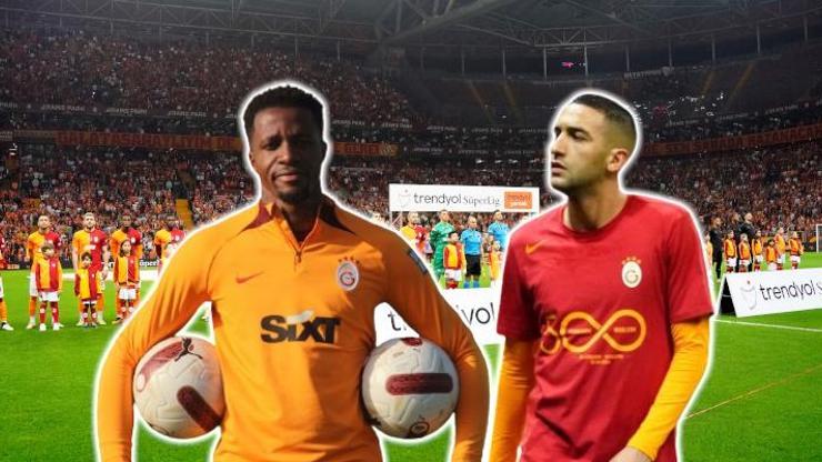 Zaha ve Ziyech, Galatasaray teknik heyetinden geçerli not alamadı