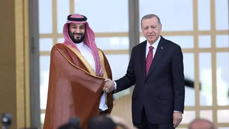 Cumhurbaşkanı Erdoğan ile Veliaht Prens Selman görüştü