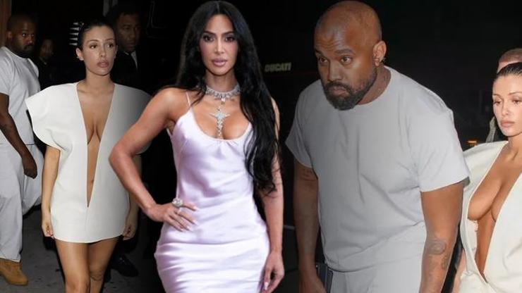 Eski eş - yeni eş çatışması kapıda Şoke eden iddia: Kanye Westin karısı Bianca Censori, Kim Kardashianın tarzını kopyalıyor