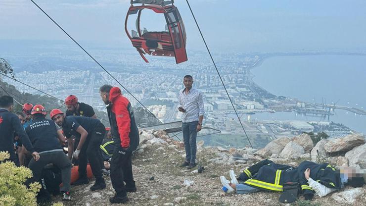 Antalyadaki teleferik kazasında kaş kişi öldü, mahsur kalanlar kurtarıldı mı Antalyadaki teleferik operasyonu 23 saatte bitti