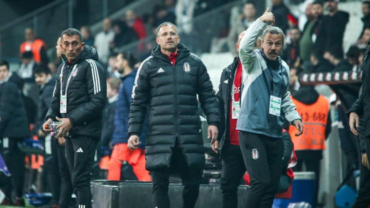 Beşiktaşın teknik ekibinde 4 kişi kaldı
