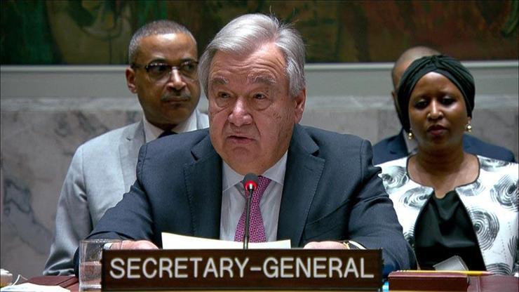 BMGK olağanüstü toplandı | Guterres: Dünya bir savaşı daha kaldıramaz