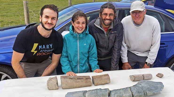 11 yaşındaki çocuğun bulduğu fosil, 202 milyon yaşında çıktı